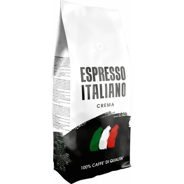 Espresso Italiano Crema, 1kg kavos pupelės