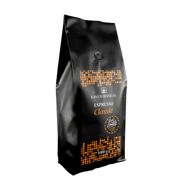 Espresso Classic black, 1 kg kavos pupelės