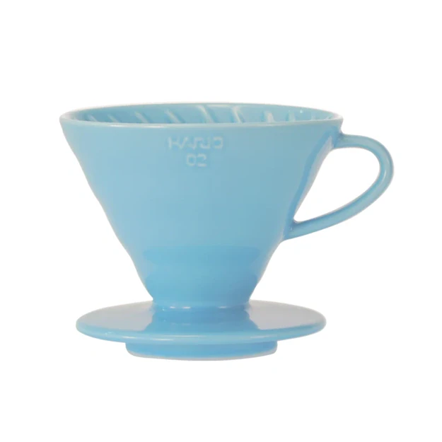 Keraminis filtro laikiklis Hario V60-2 BLUE