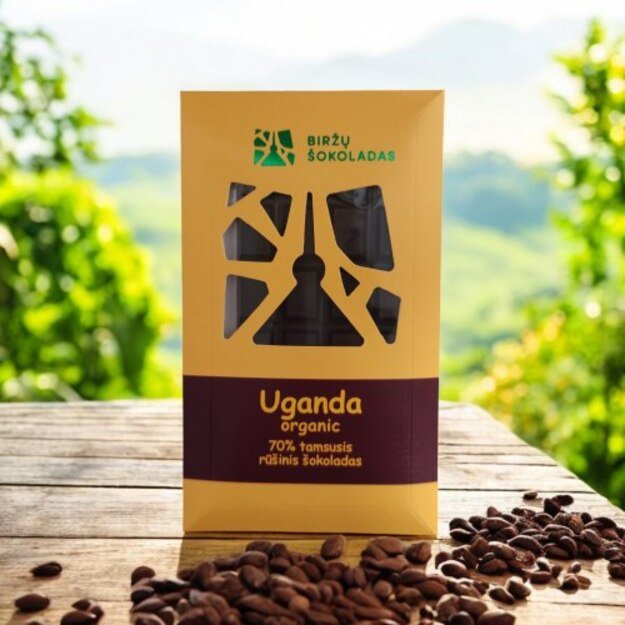 Rūšinis juodasis šokoladas Uganda