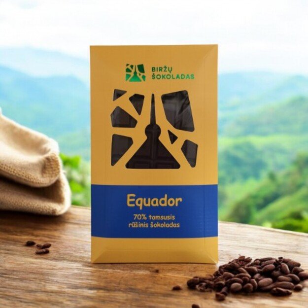 Rūšinis tamsusis šokoladas EQUADOR