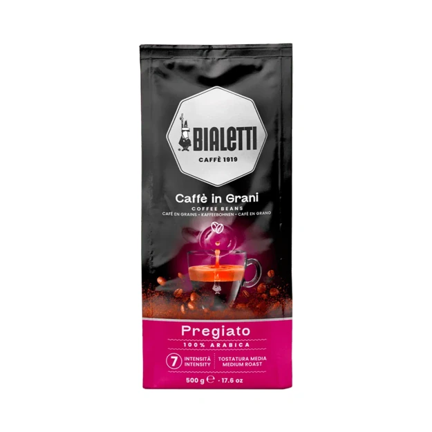 Bialetti – Caffe Macinato Pregiato Espresso,  250g malta kava
