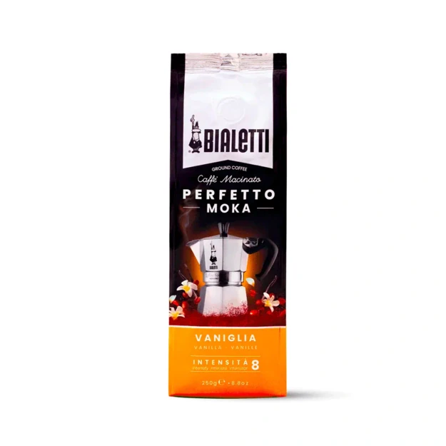 Bialetti - Perfetto Moka Vanilla,  250g malta kava